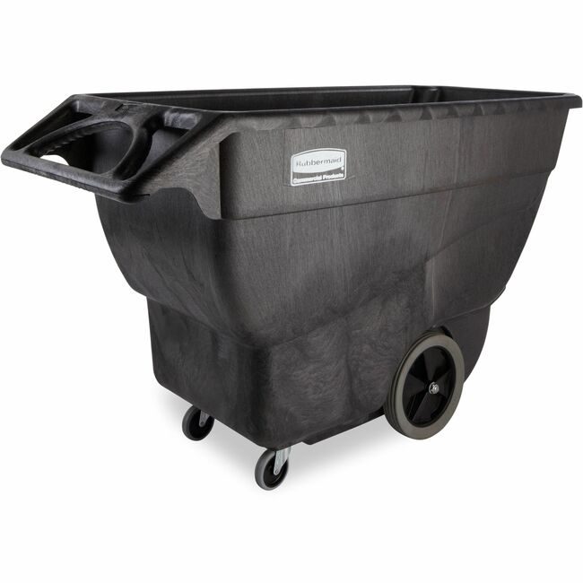 Rubbermaid Commercial Products Truck Tilt Foam 3/4 Black RCPFG101100BLA