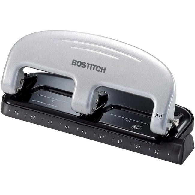 Amax Inc. Bostitch / PaperPro Punch 3-HOLE 20SH Sil/Bk ACI2220