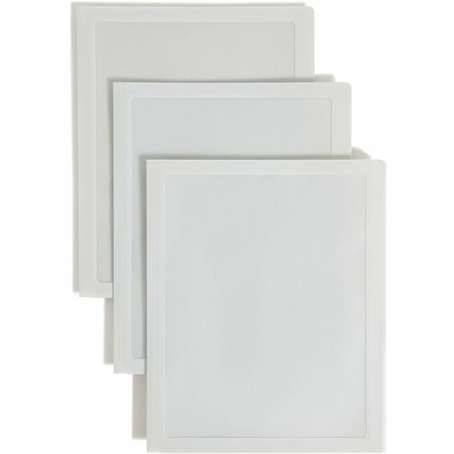 Smead Manufacturing Co. Folder 2PKT 5 Pack Letter Clear SMD87706