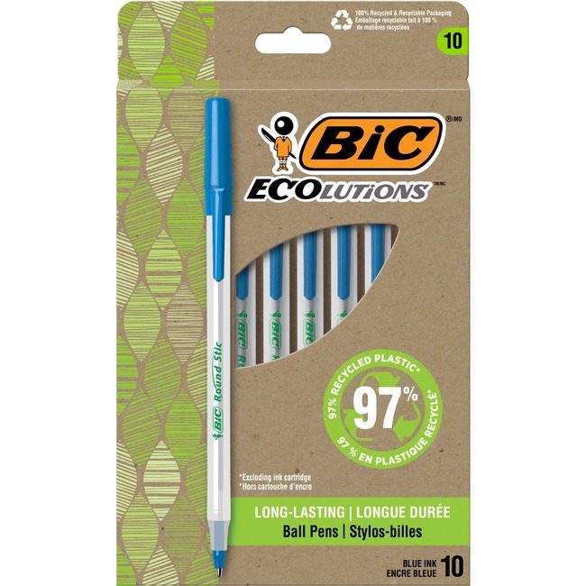 BIC Corporation Pens Revolution 10PKBL BICGSME10BE