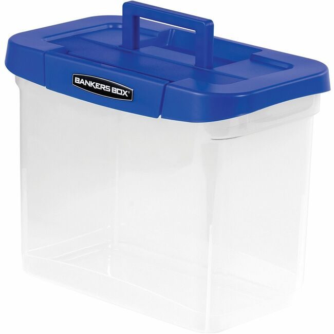 Fellowes Brands Box File Portable Plastic Letter FEL0086301