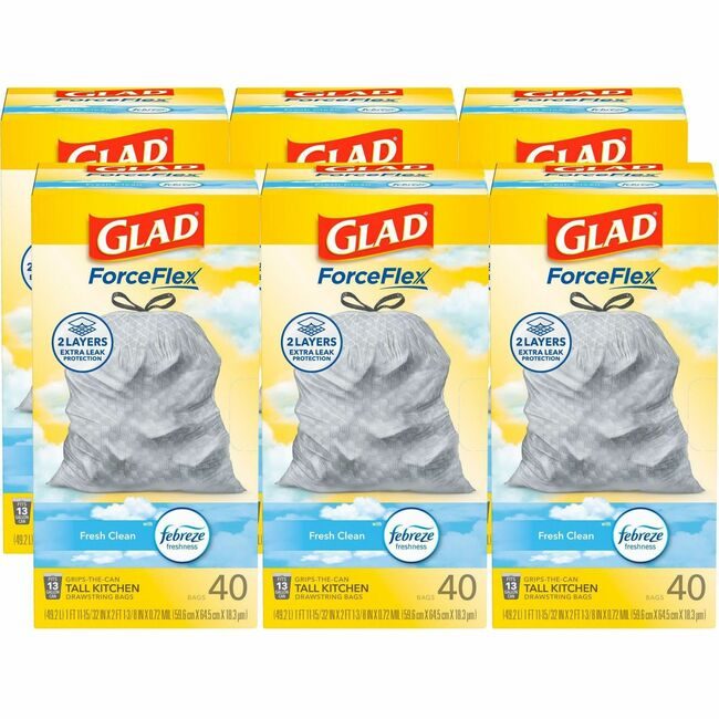 CloroxPro / Clorox The Clorox Company CloroxPro / Bag Trash Kitchn 13GAL 40 Count CLO78361CT