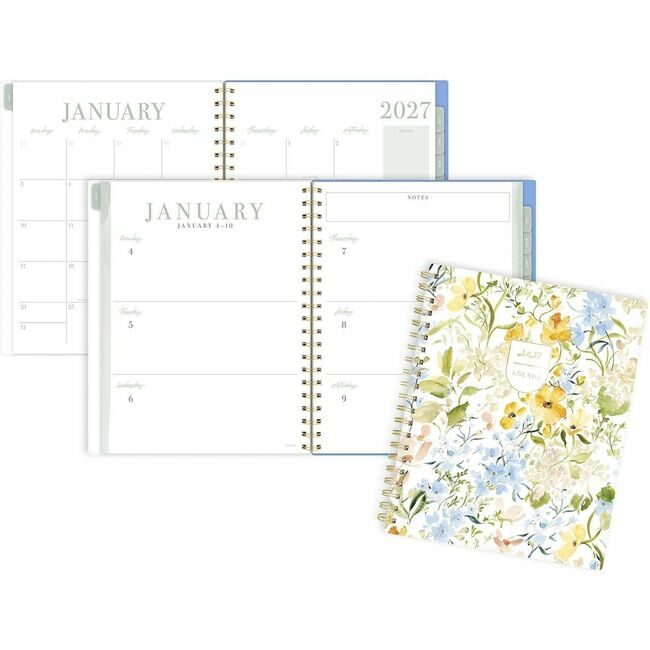 ACCO Brands AT-A-GLANCE Planner Lb Wm Floral Rain AAGLB56905
