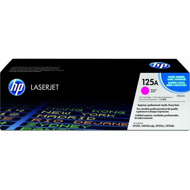 HP Inc. / Hewlett-Packard Crtdg Prnt Mag Clj CB543A HEWCB543A