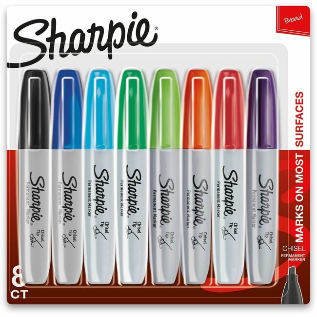 Sharpie / Expo / Prismacolor / Sanford Newell Brands / Sanford Sharpie / Expo / Prismacolor / Marker Chisel 8 Count SAN38250PPA