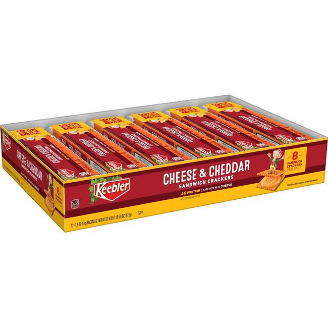 Kellanova Kellogg's Crackers Cheese Cheddar KEB21147
