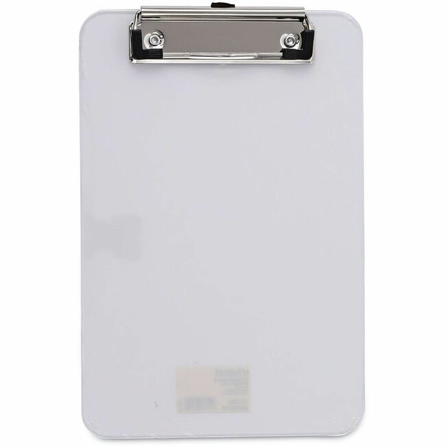 Universal Office Products Clipboard 6"X9" Low Clear UNV40312