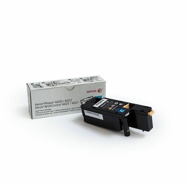 Xerox Corporation Toner PHR6022 WC6027 Cyn XER106R02756