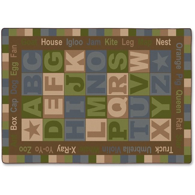 Flagship Carpets Rug Abc Words 510"X84" FCIFM167-32A