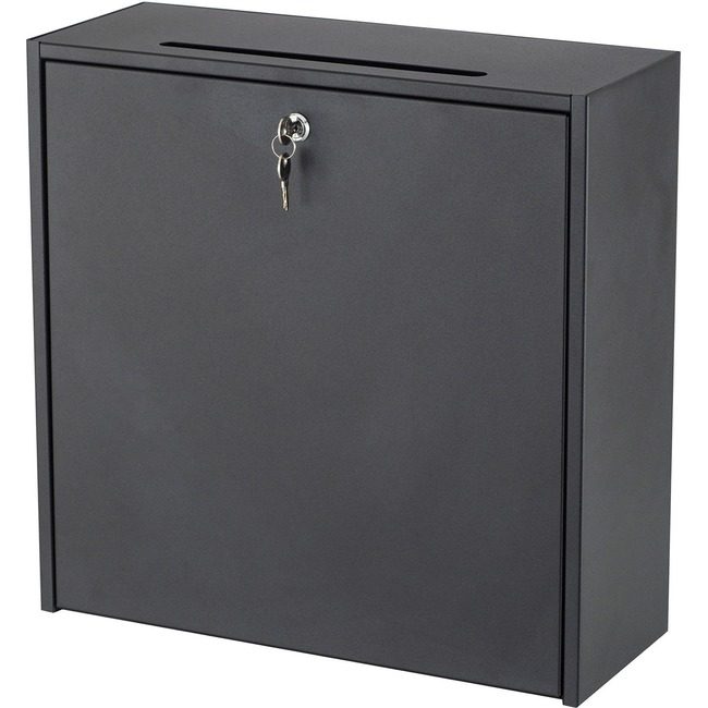 Safco Products Mailbox 18X18 Wall Mount SAF4259BL