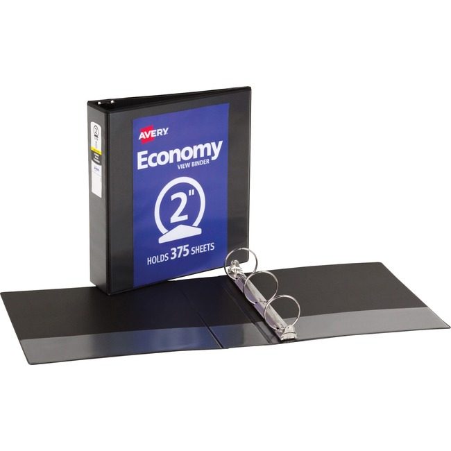 Avery Products Corporation Binder View Round 2" Black AVE05730