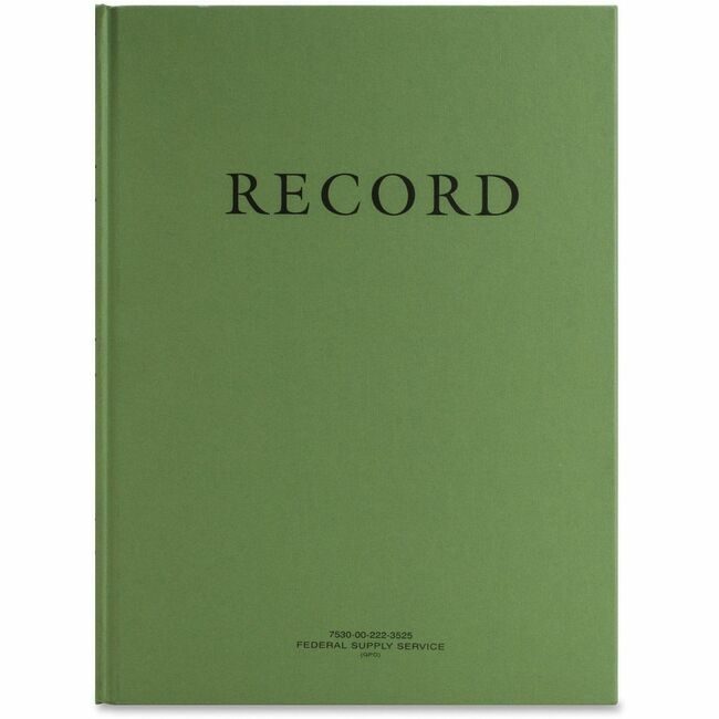 United Book Press, Inc. Log Hardbnd 8X10.5 Green UBP753002223525