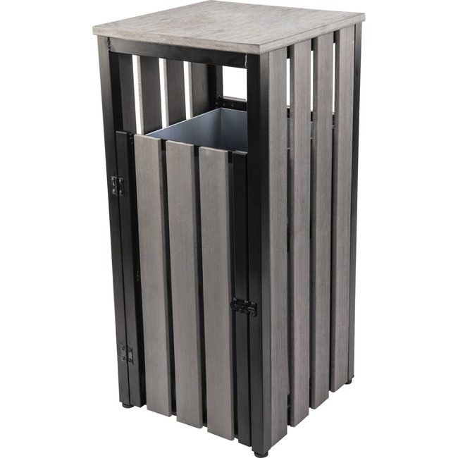 Lorell Bin Waste Outdr W Char LLR42693