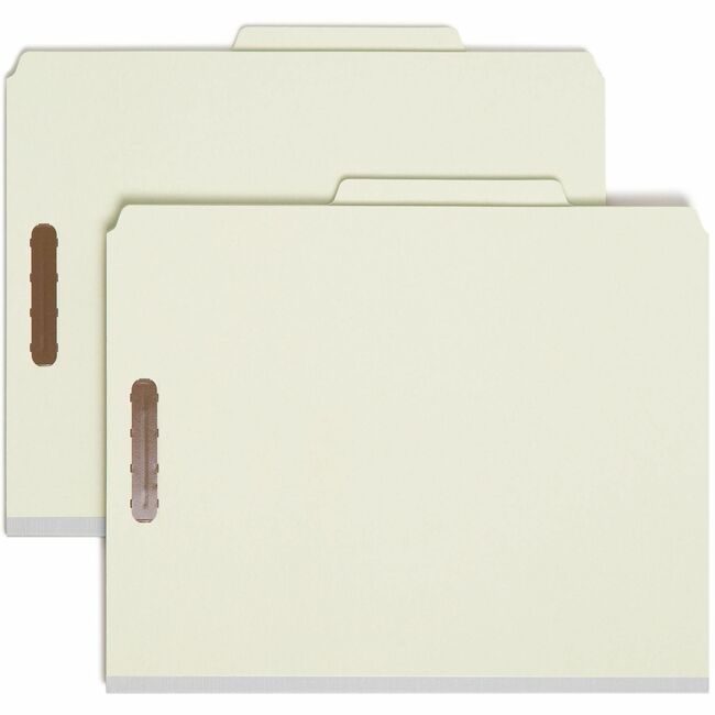 Smead Manufacturing Co. Folder Classf Letter 2DIV Gygn SMD14023