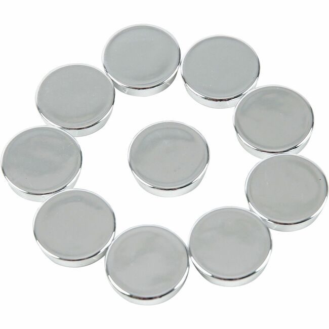 Bi-silque / MasterVision Magnet Mv Push Pin 10 Sv BVCIM130809