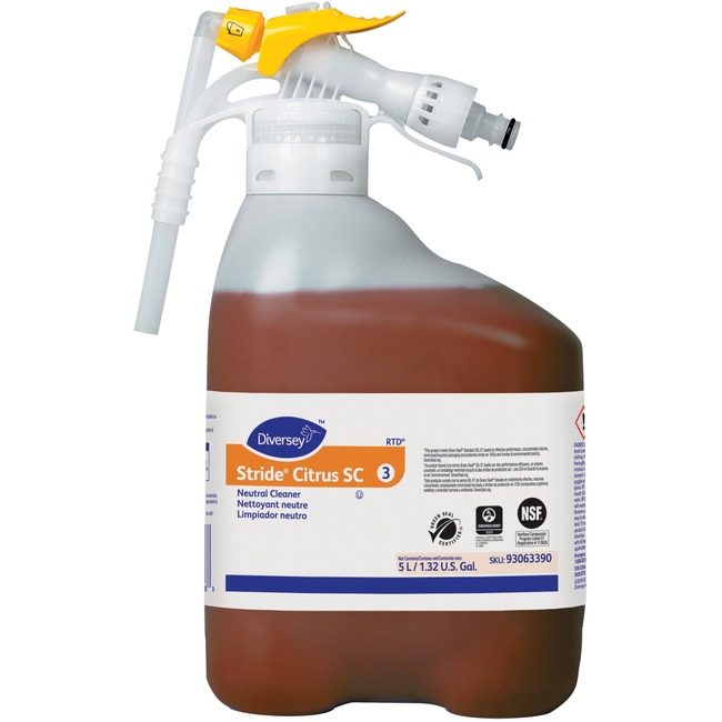 Diversey Cleaner Stride Citrus 5L DVO93063390