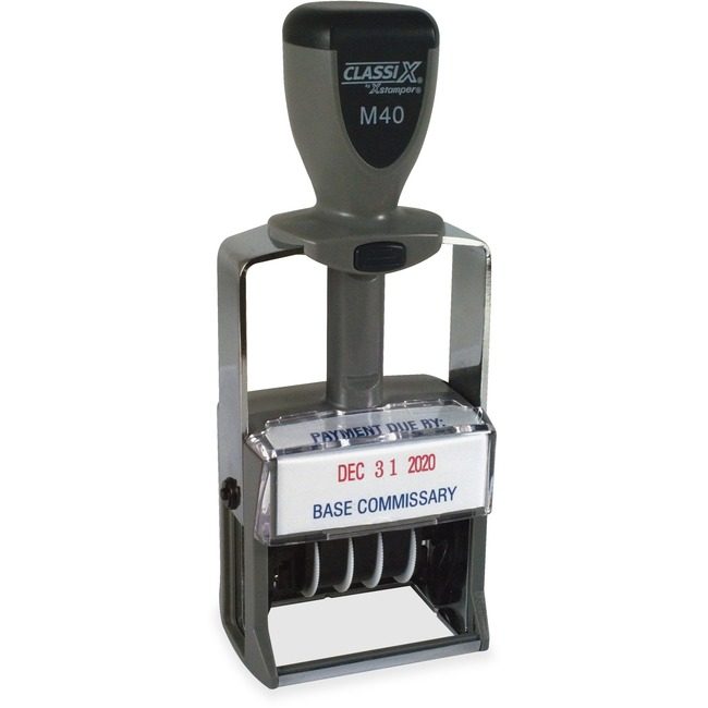 Shachihata / Xstamper Stamp Date 15/16X1-9/16 XSTM40