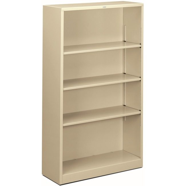 The HON Company Bookcase 4SHLF 60"H Py HONS60ABC-L