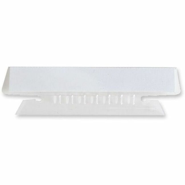 Business Source Tab Folder Hang Plst 1/3 Clear BSN43T