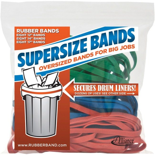 Alliance Rubber Company Rubberbands Supersize 24 Count ALL08997
