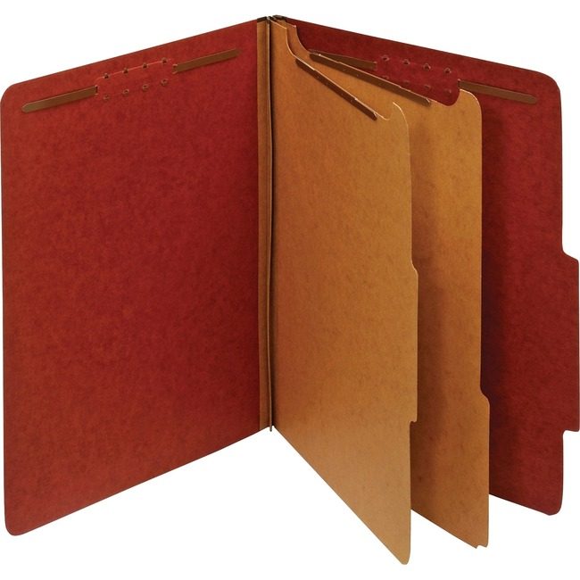 Pendaflex Folder Rcy Cls 2DIV Red Letter PFX24075R