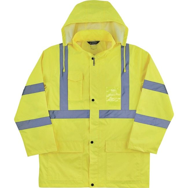 Ergodyne Rain Jacket Hv L Lime EGO24334