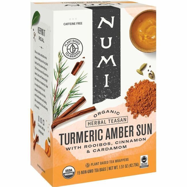 Numi Organic Tea Turmeric Amber Sun NUM10552