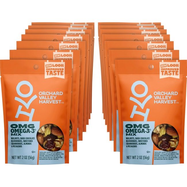 John B. Sanfilippo & Son, Inc. Orchard Valley Harvest Mix OMEGA3 20Z 14/CT JBSV14046