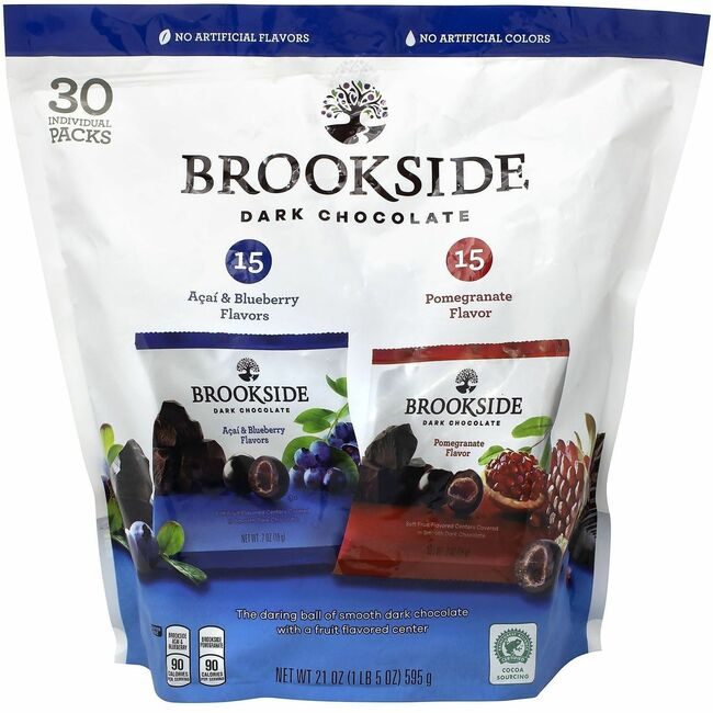 Varies / verify SKU SKU-LEVEL VERIFICATION REQUIRED Food Brookside Choc 30 Count GRR22001031