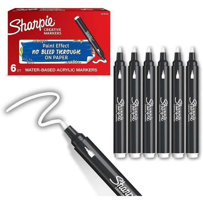 Sharpie / Expo / Prismacolor / Sanford Newell Brands / Sanford Sharpie / Expo / Prismacolor / Marker Shrp Bulcreate White SAN2218126