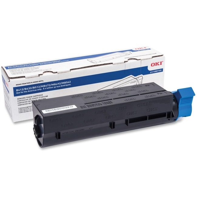 OKI Data Crtdg Toner B412/512 Black 7K OKI45807105