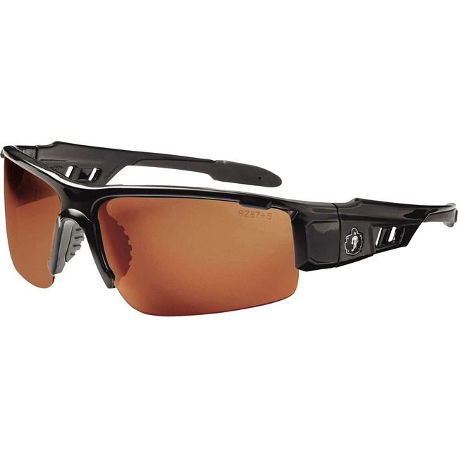 Ergodyne Safety Glass Pz Copper Blck EGO52021