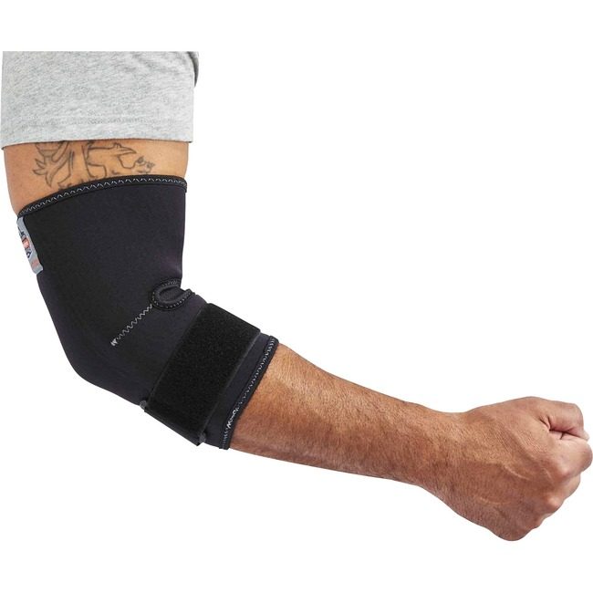Ergodyne Elbow Sleeve W/ Strap S Black EGO16582