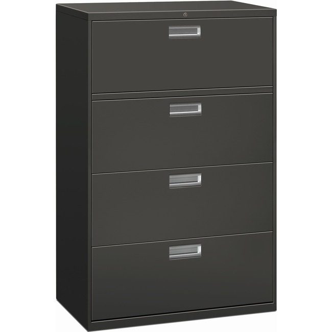 The HON Company File Lat 4DRW 36"-W/LOCK Clear HON684L-S