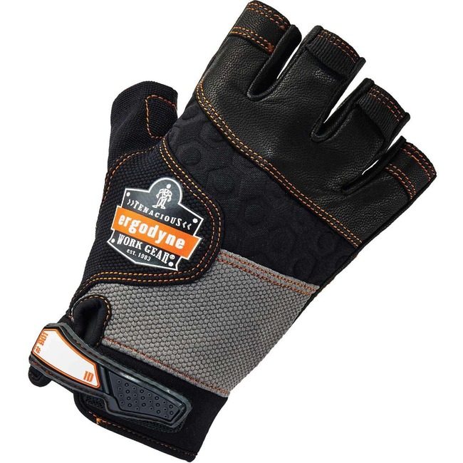 Ergodyne Gloves Impact Leather M Black EGO17783