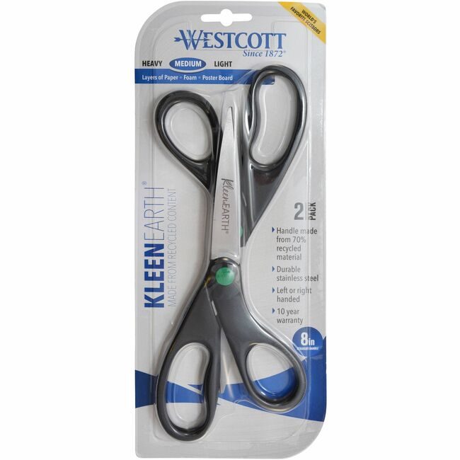 Westcott / Acme United Acme United Corporation Westcott / Scissors Plastic Strght 2 Pack ACM15179