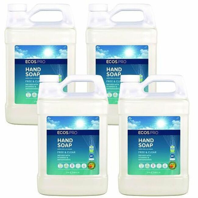 Earth Friendly Products ECOS PRO Handsoap Free&Clear 1GAL EOPPL9663/04