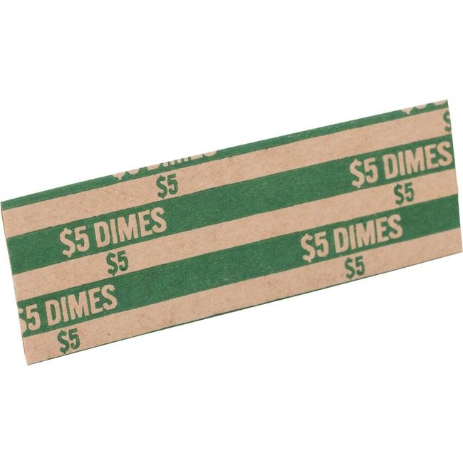 Sparco Wrapper Coin Flat Dimes SPRTCW10
