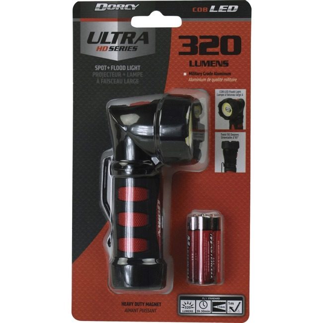Dorcy International Flashlight Swivel 320 LUMEN DCY414349