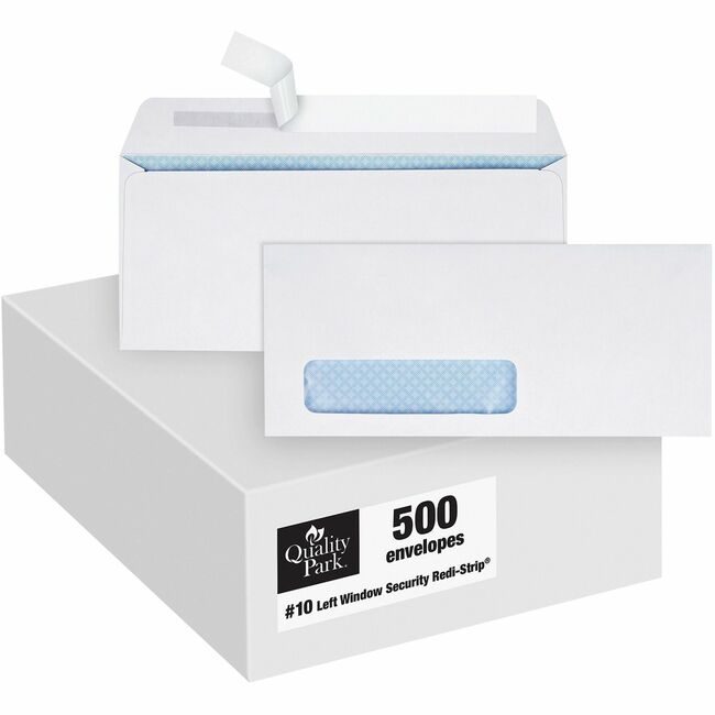 Quality Park Products Envelope Redi-Strip Window QUA69222