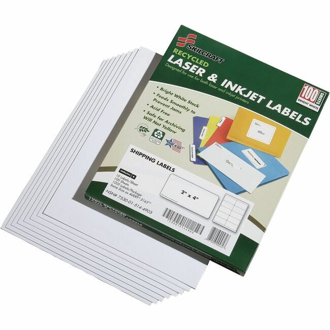 Varies / verify SKU SKU-LEVEL VERIFICATION REQUIRED Labels Adrss Lsr/Ink 2X4 We NSN5144903