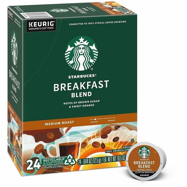 Seattle's Best Coffee Starbucks Coffee Company Seattle's Best Kcup Breakfast 24 Count SBK12433992