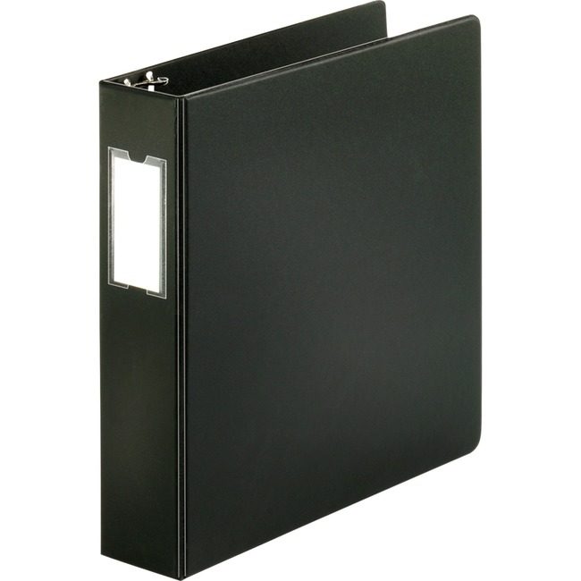Business Source Binder Economy Lh Rnd 2" Black BSN28561