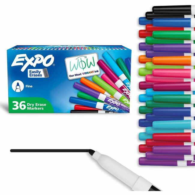 Sharpie / Expo / Prismacolor / Sanford Newell Brands / Sanford Sharpie / Expo / Prismacolor / Marker Dryerse 36 Count Assorted SAN2138424A