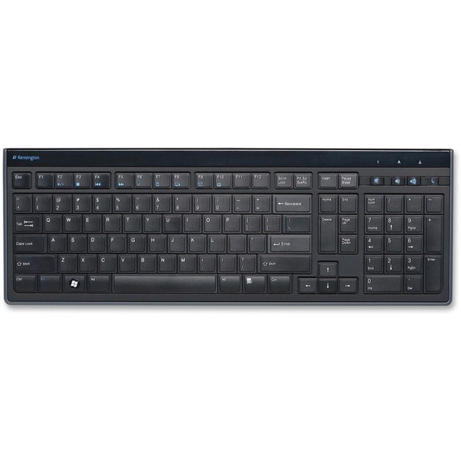 ACCO Brands Kensington Keyboard Slim Type Black KMW72357