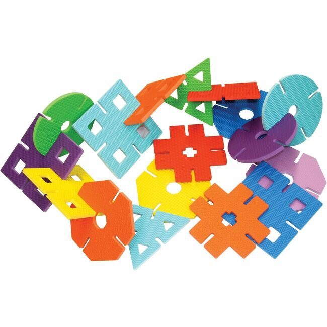 Pacon Corporation Shapes Foam Giant Dsgn 40PC PAC4464