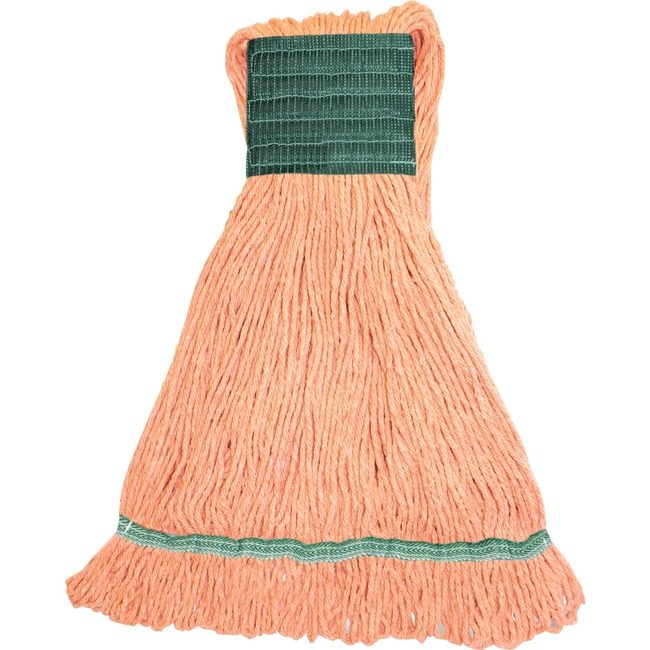 Genuine Joe Mop Medium Rayon Cotton Ornge GJOMOR5B