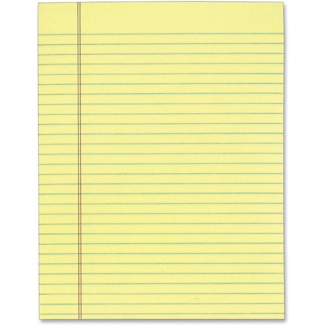 TOPS Products Pad LGLRULE 50SH8.5X11 Ca TOP7522