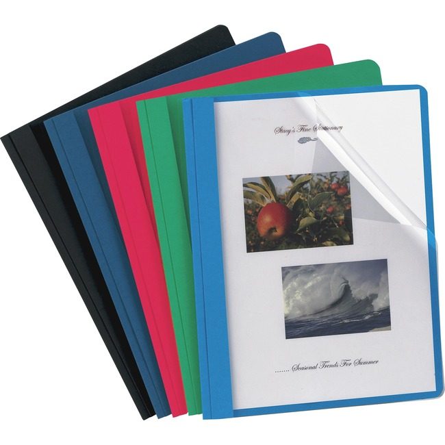 TOPS Products / ACCO legacy Oxford Cover Report Clearcover Assorted OXF55813