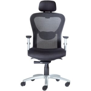 9to5 Seating Mb Sync Hdrst Silver Arm/Bas NTF1580Y2A8S113